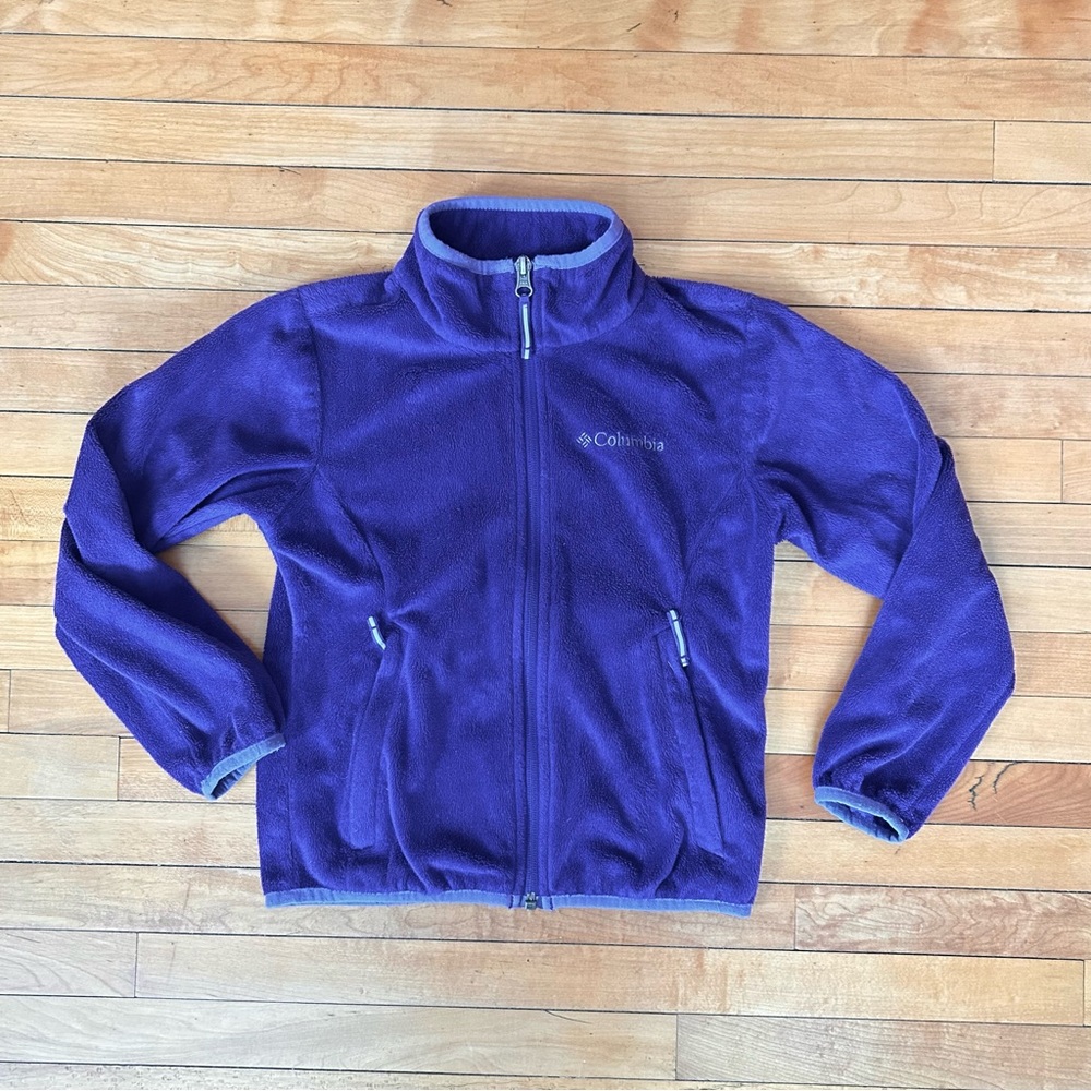 Columbia Kids | Purple Fleece Jacket | Size XS